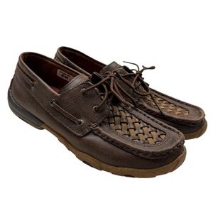 Twisted X Women's Driving Moc Tan Brown